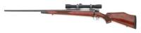 Scarce Mathieu Weatherby Left Hand Bolt Action Rifle