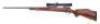 Scarce Mathieu Weatherby Left Hand Bolt Action Rifle