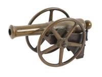 Antique Brass Barrel Muzzleloading Salute Cannon