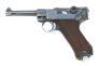 German P.08 Luger S/42 Pistol By Mauser - 2