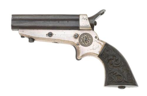 Tipping & Lawden Sharps Patent Pepperbox Pistol
