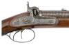 Fine Cased Scottish Percussion Double Rifle by T.E. Mortimer of Edinburgh - 4