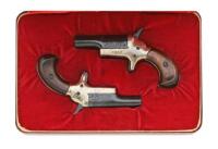 Cased Pair of Colt Fourth Model Lord Deringer Pistols