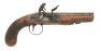 British Flintlock Coat Pistol by Spencer