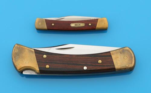 Pair of Buck Folding Knives