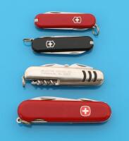 Lot of Swiss Army Knives