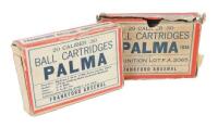 Vintage Box of Frankford Arsenal .30 Palma Cartridges