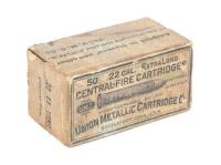 Collectible Box Of U.M.C. 22 Extra Long Cartridges