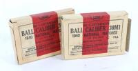 Collectible Boxes Of .30 M1 Ammunition