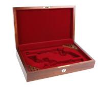 Top Quality Walnut Dual Single Action Army Presentation Case