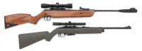 Lot of Two Air Rifles with Scopes