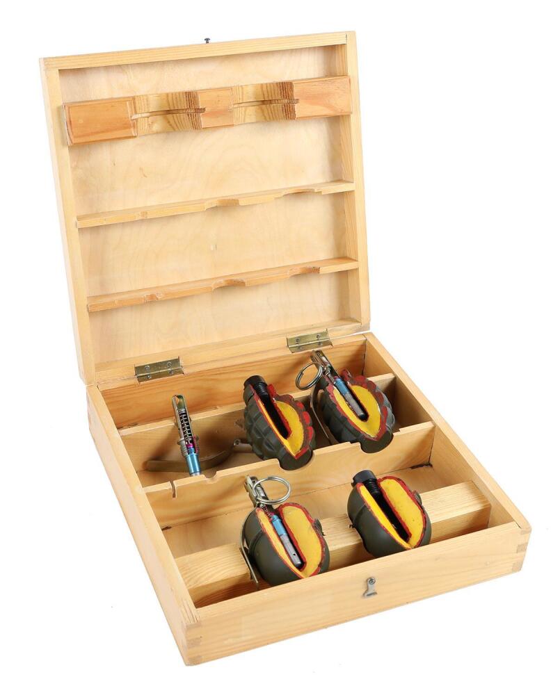Grenade Display Inert Cutaway Grenade Display