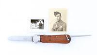 German Paratrooper Gravity Knife Recovered by U.S. Veteran