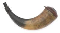 Carved Powder Horn