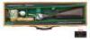 Wonderful Cased Daniel Fraser Falling Block Rifle Two Barrel Set