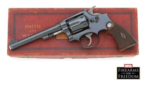 Smith & Wesson K-22 Outdoorsman Double Action Revolver With Box