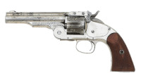 Smith & Wesson First Model Schofield Revolver With Wells Fargo Number - 2