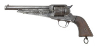 Remington Model 1875 Single Action Army Revolver With Nice Period Holster Identified To The 101 Ranch - 2