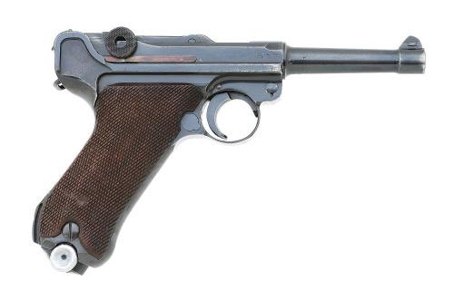 German P.08 Luger Code 42 Pistol By Mauser