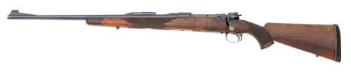 Early Weatherby Custom FN Mauser Left-Hand Bolt Action Rifle With Wheel Bolt Release