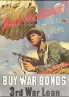 Framed War Bonds Poster