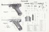 German Post-War Luger Schematic Poster