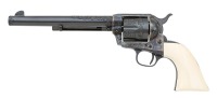 Lovely Colt 125th Anniversary Model Single Action Army Revolver - 2