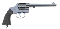 Colt New Service Revolver With Military Officers Markings