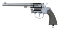 Colt New Service Revolver With Military Officers Markings - 2