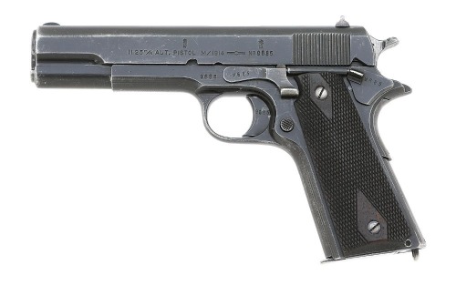 Norwegian Model 1914 Semi-Auto Pistol By Kongsberg Vapenfabrikk