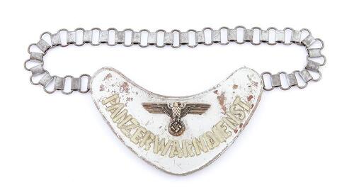 German Volksturm Panzerwarndienst Gorget