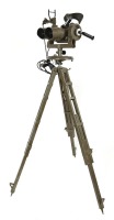 Vintage Czech TZK 10X80mm Anti-Aircraft Spotting Binoculars With Tripod