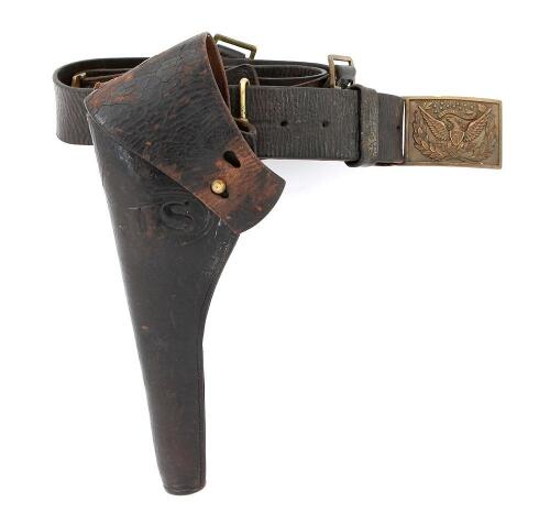 U.S. Model 1881 Schofield Revolver Holster With Belt