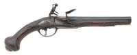 European Gold-Accented Flintlock Holster Pistol