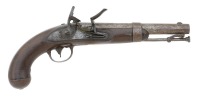 U.S. Model 1836 Flintlock Pistol By Johnson