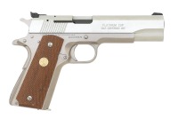 Colt Government Model Pistol With Ciener Platinum Conversion Unit