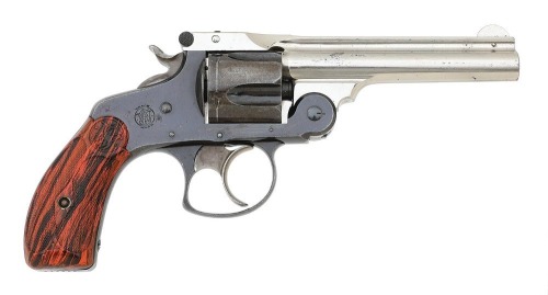 Smith & Wesson Dual Tone 38 Double Action Fourth Model Revolver