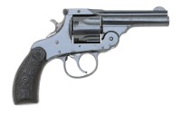 Harrington & Richardson Auto-Ejecting Double Action Revolver With Rare Sunburst Floral Grips