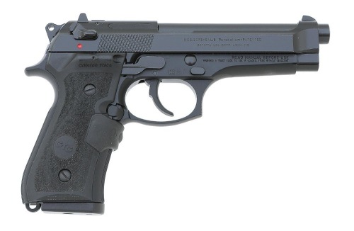 Beretta Model 92FS Semi-Auto Pistol With Crimson Trace Laser Grips