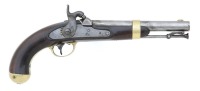 U.S. Model 1842 Percussion Pistol By H. Aston