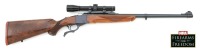 Ruger No. 1-H Tropical Falling Block Rifle With Leupold Scope