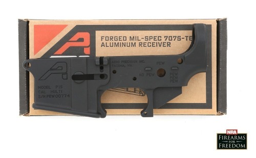 As-New Aero Precision Model P15 AR-15 Stripped Lower Receiver