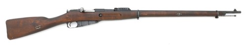 Finnish-Captured M91 Mosin Nagant Bolt Action Rifle by Tula