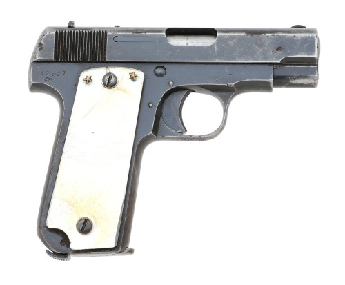 German Army-Marked French Unique Semi-Auto Pistol