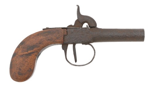 Belgian Percussion Single Shot Muff Pistol