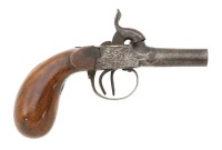 Belgian Percussion Double Pistol