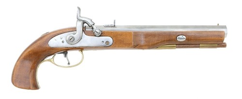 Contemporary Belgian Percussion Target Pistol