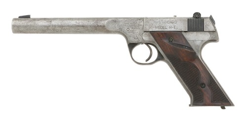 High Standard Model H-E Semi-Auto Pistol