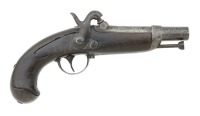 French Model 1842 Gendarmerie Percussion Pistol by Chatellerault