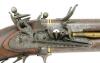Extremely Rare British Flintlock Over Under Combination Gun by Henry Tatham of London Made for Presentation To Mohawk Indians - 3
